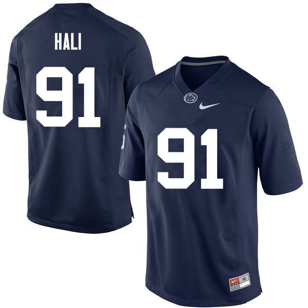 NCAA Nike Men's Penn State Nittany Lions Tamba Hali #91 College Football Authentic Navy Stitched Jersey NMF6798OE